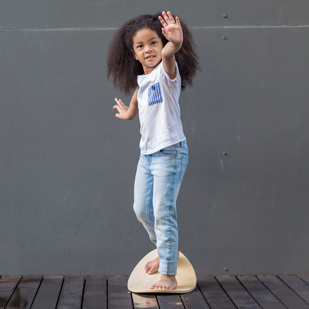 Pretending to Surf with Balance Board