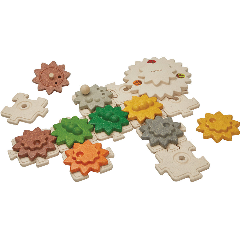 24 Piece Gears and Puzzles Set