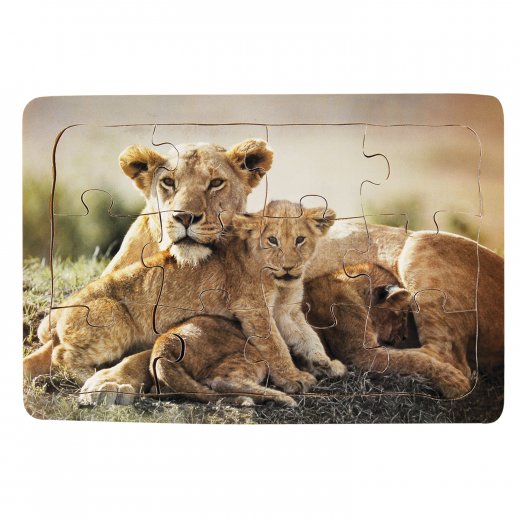 Real Life Mother & Baby Animal Puzzles - Wild Animals