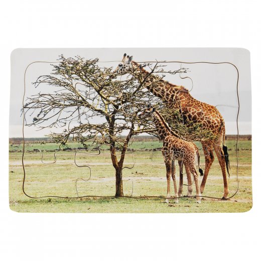 Real Life Mother & Baby Animal Puzzles - Wild Animals