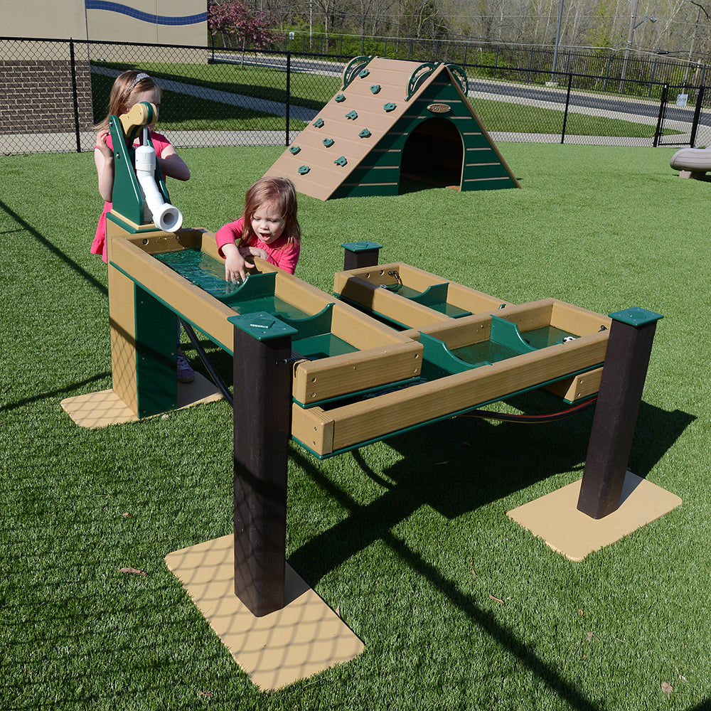 Water Play Trough Table  Outdoor Water Play Table