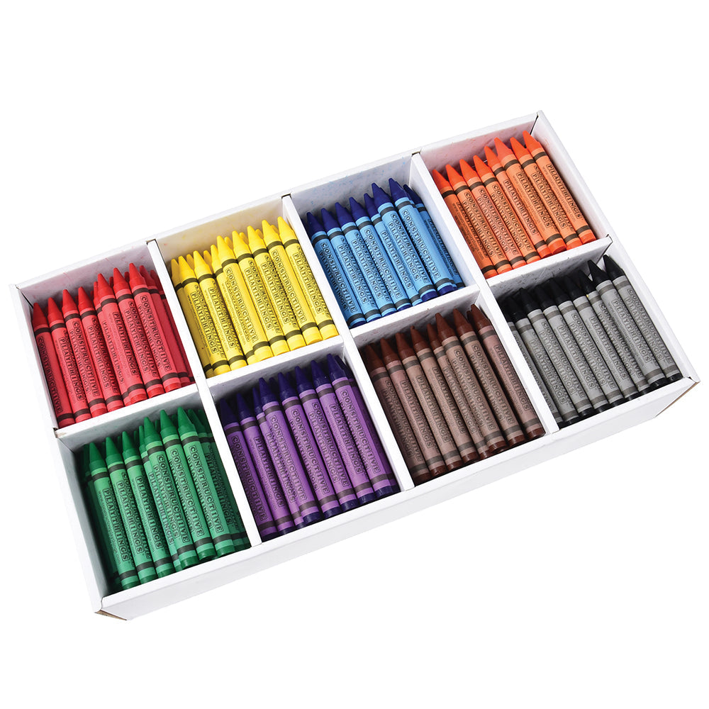 Constructive Playthings® Crayon Value Pack-Large-Size