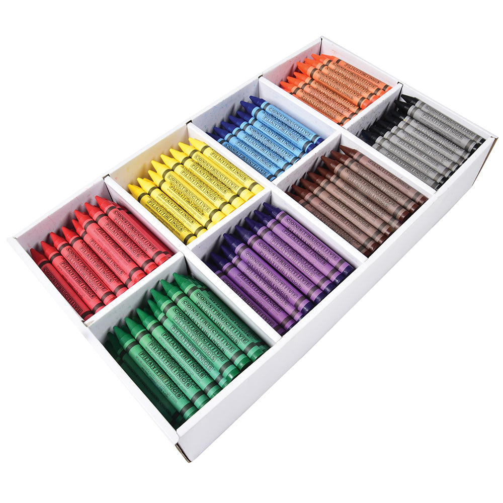 Constructive Playthings® Crayon Value Pack-Large-Size