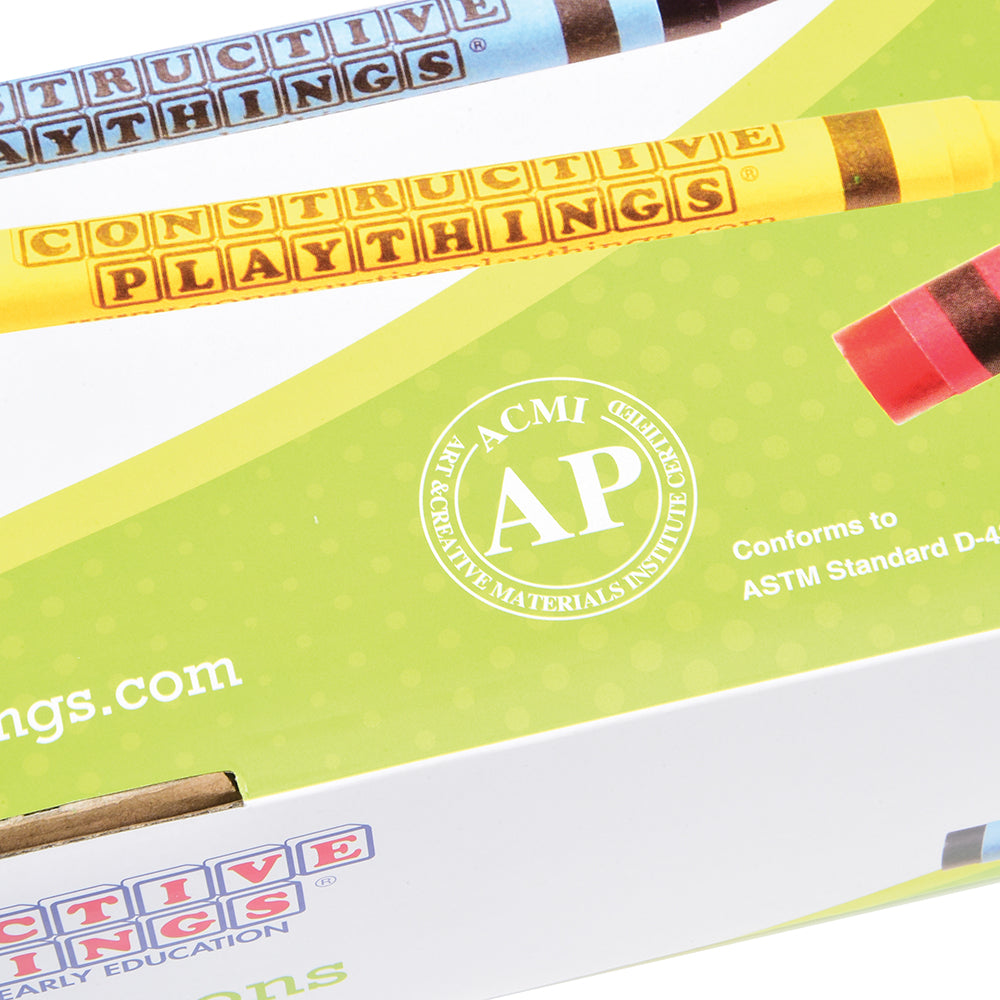 Constructive Playthings® Crayon Value Pack-Large-Size