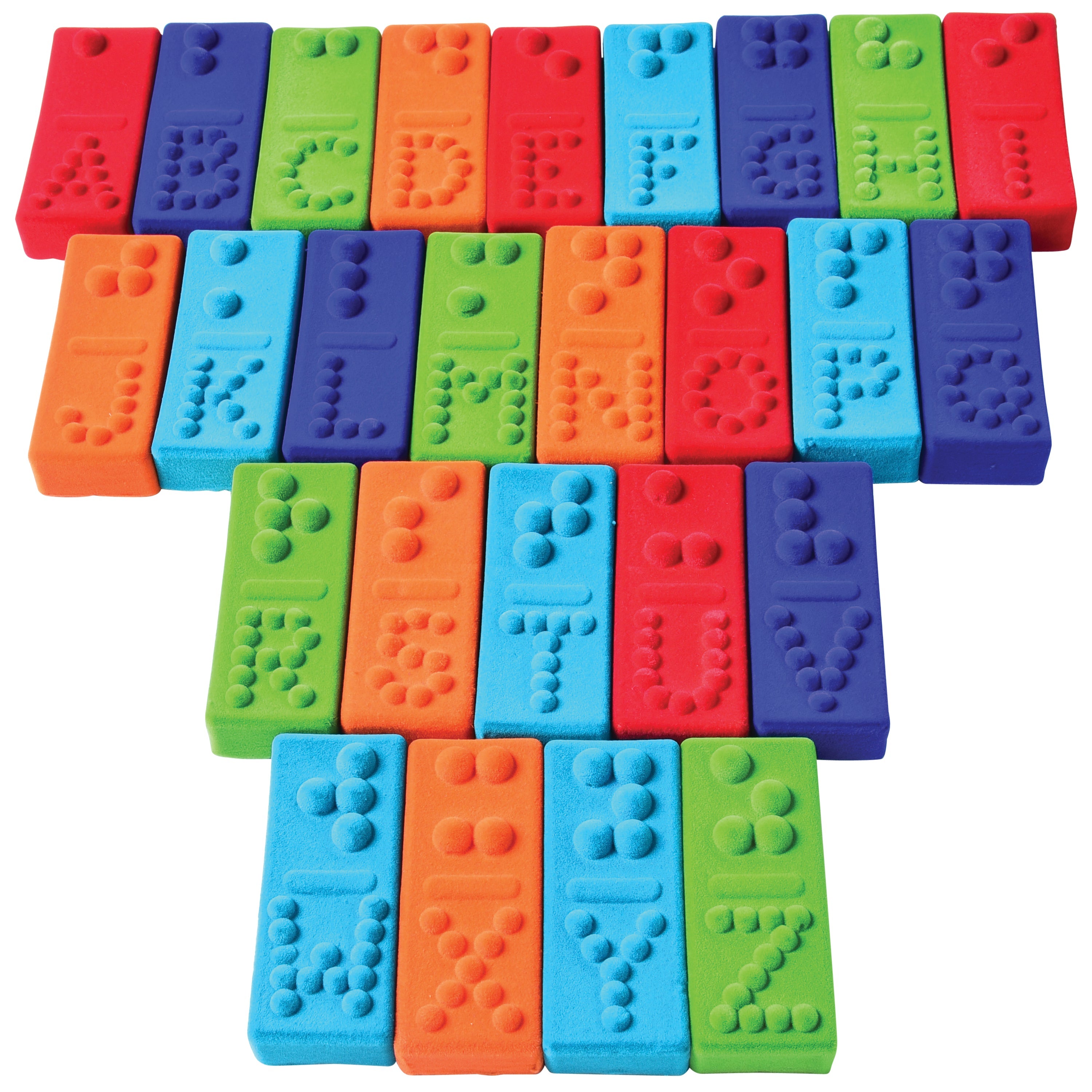 Rubbabu&reg; Special Alphabet Set (with Braille)