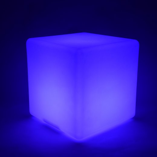 Royal Blue LED Light Cube