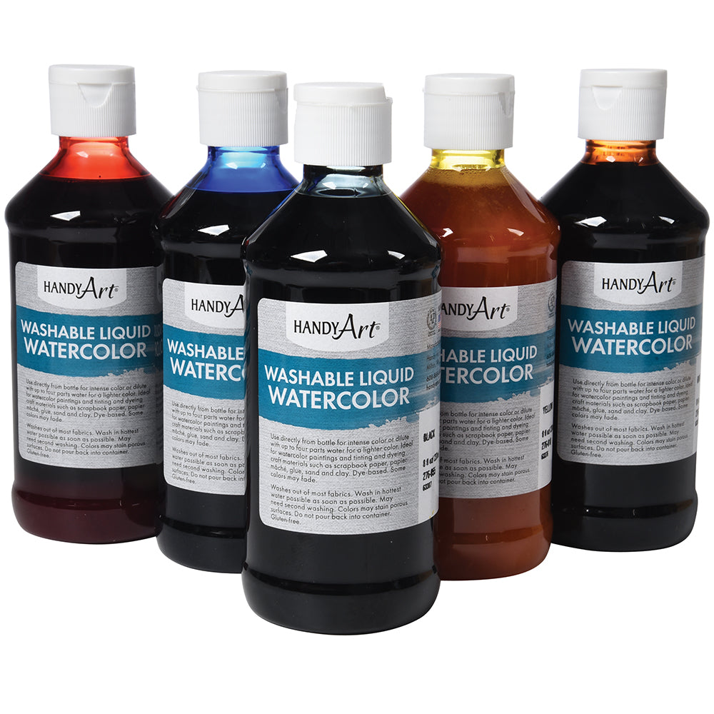 Liquid Water Color Paint Set of 10 Colors