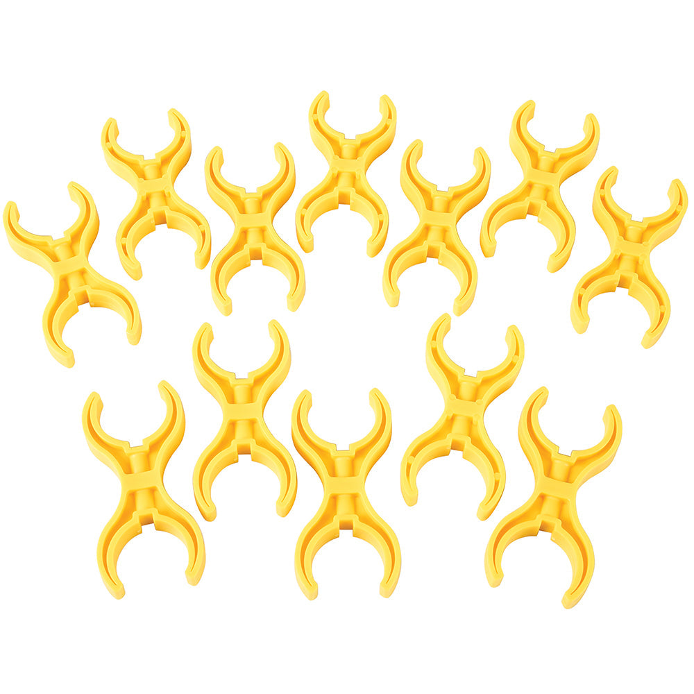 Yellow Double Claws for Play Panels / Set of 12