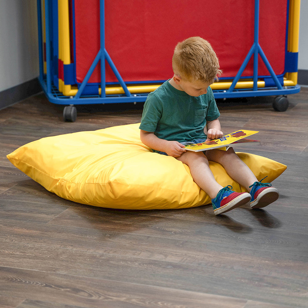 Giant Yellow Cuddle-Up Pillow