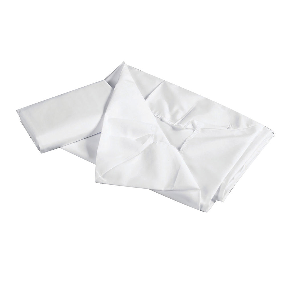 white sheet for rest mats