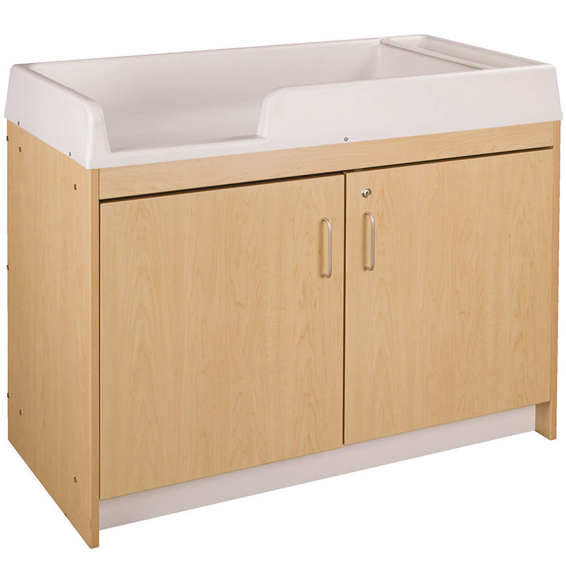 Changing Table & Cabinet-Maple