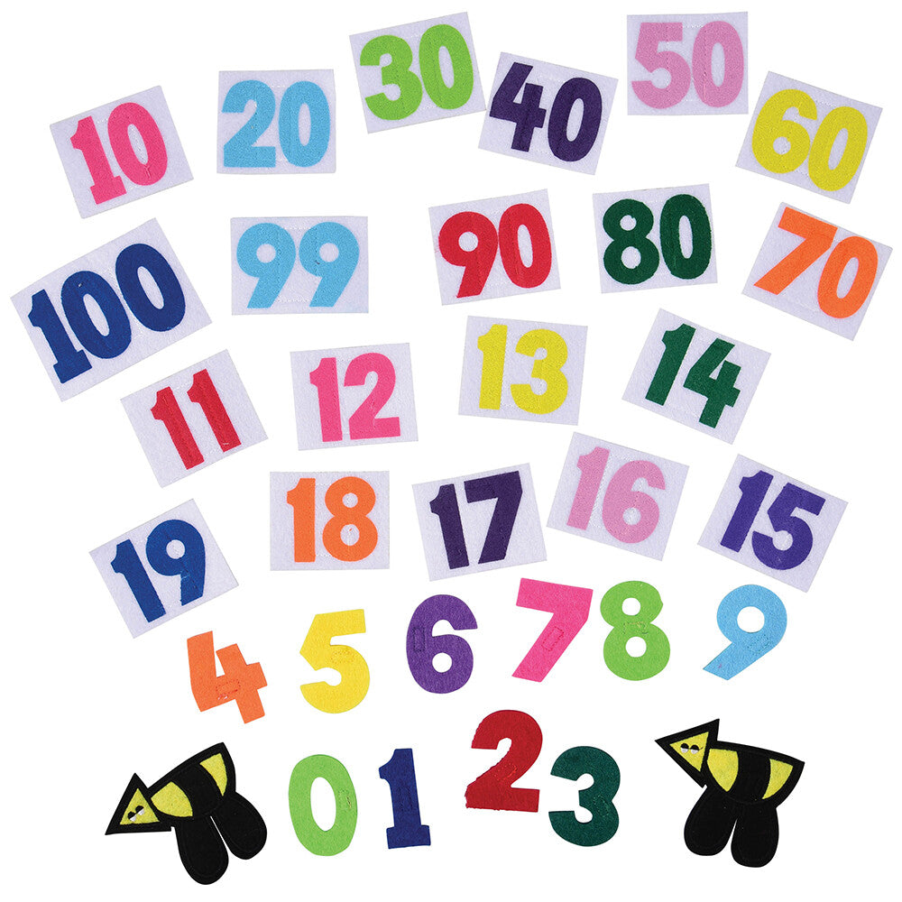 Chicka Chicka 123 Numerals Props