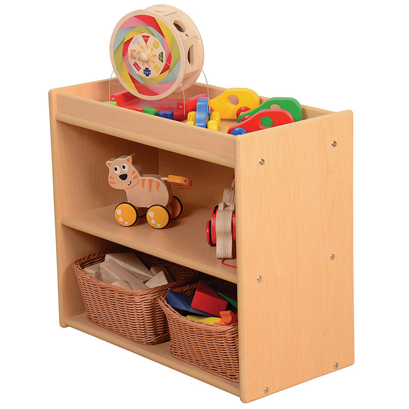 Toddler Two-Shelf Storage