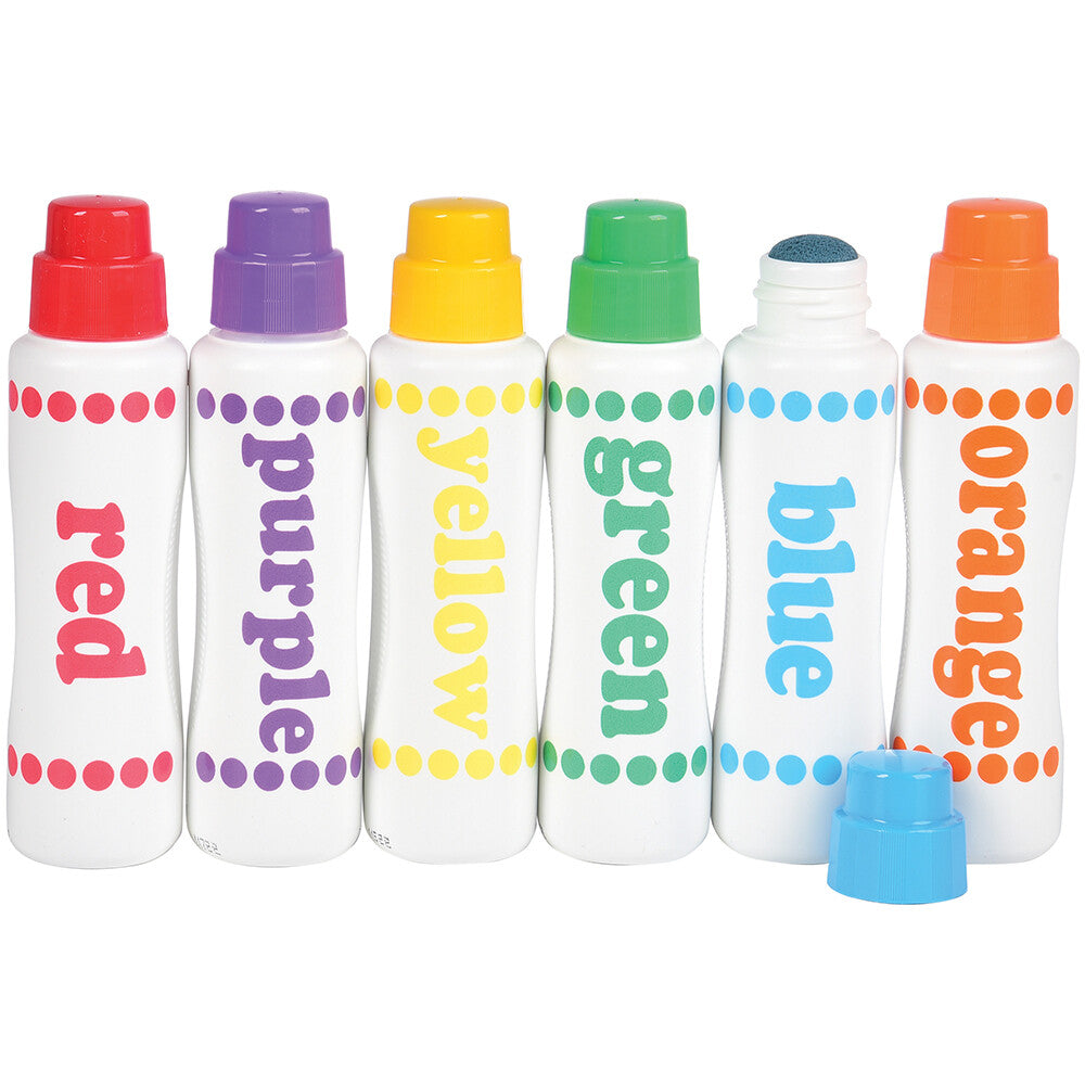 Rainbow Do-A-Dot Markers - 6 Pack