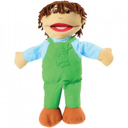 "Full Bodied" Open Mouth Puppets - Hispanic Family