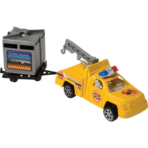 Toy Truck with Airport Accessories