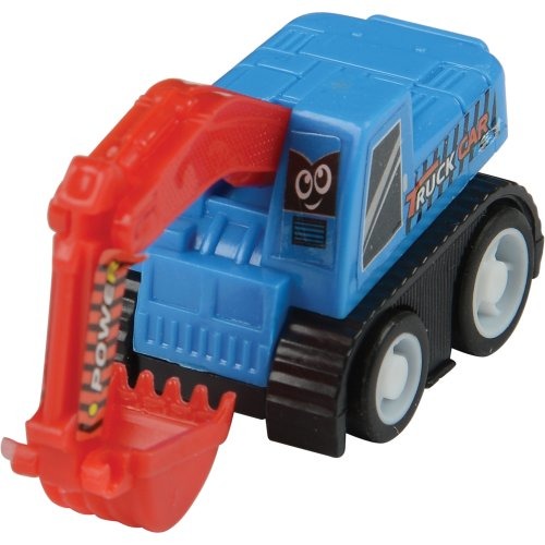 12-Piece Mini Construction Vehicle Set – Trucks for indoor/Outdoor Play