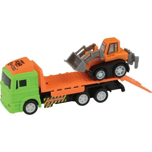 12-Piece Mini Construction Vehicle Set – Trucks for indoor/Outdoor Play