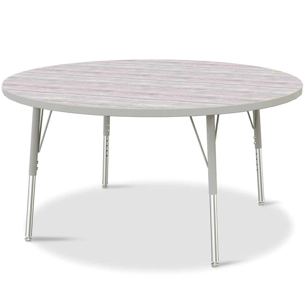 36" Round Gray Table