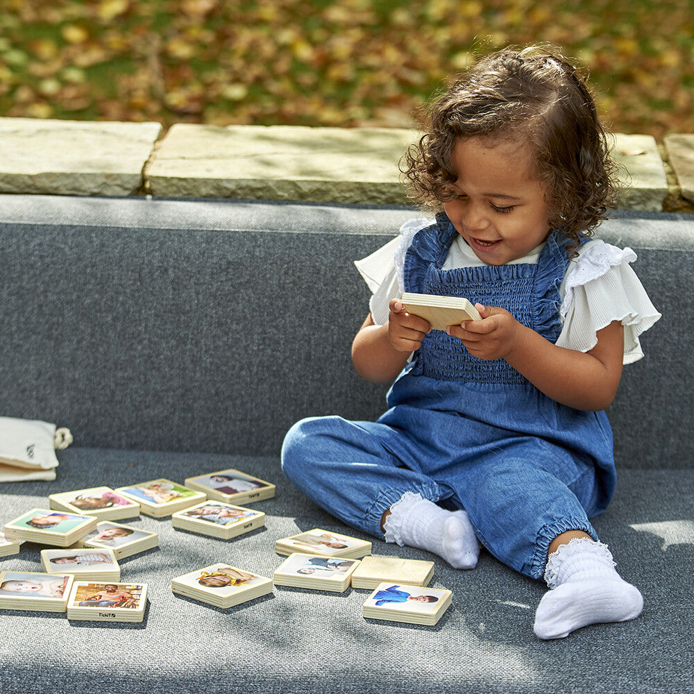 My Emotions Wooden Tiles