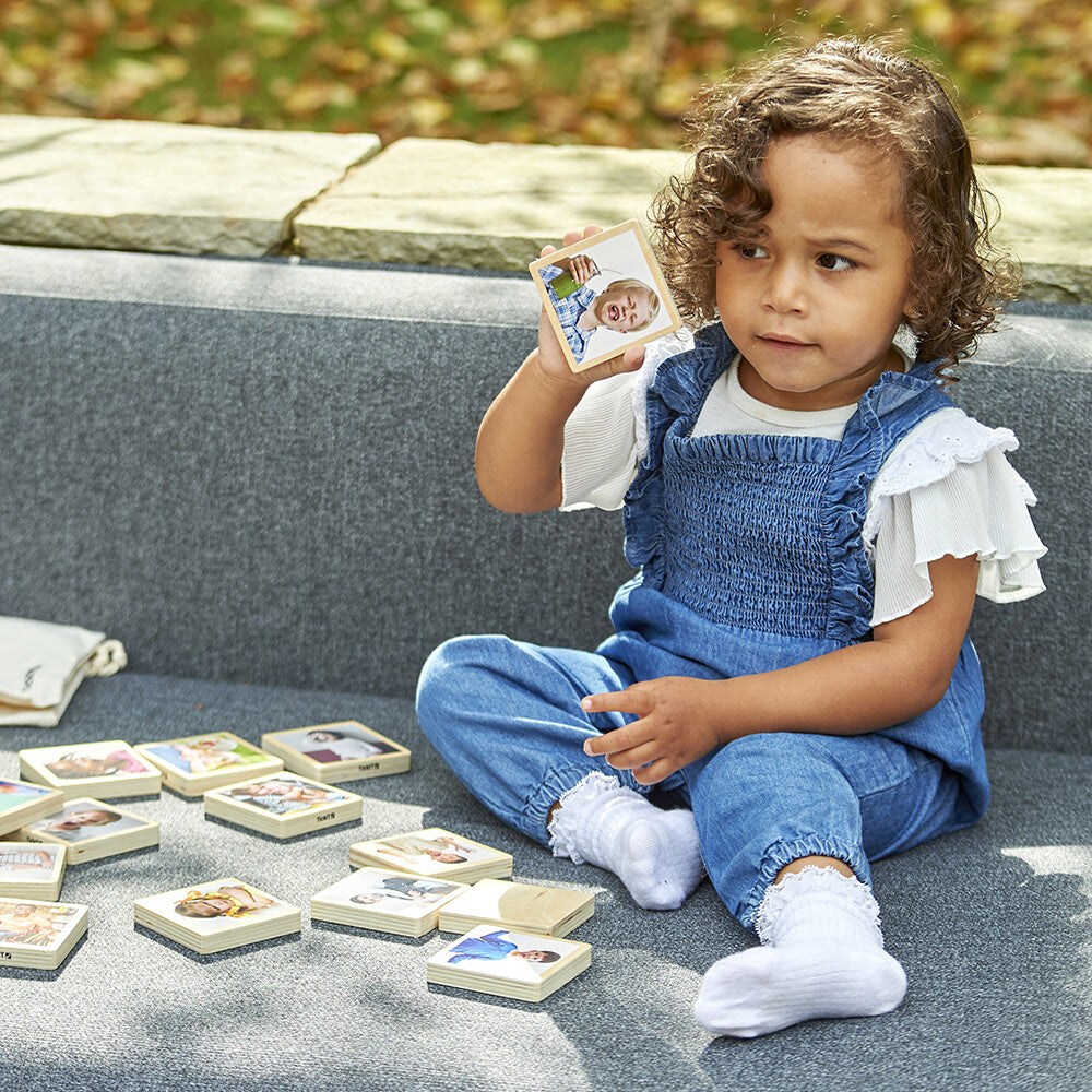 My Emotions Wooden Tiles