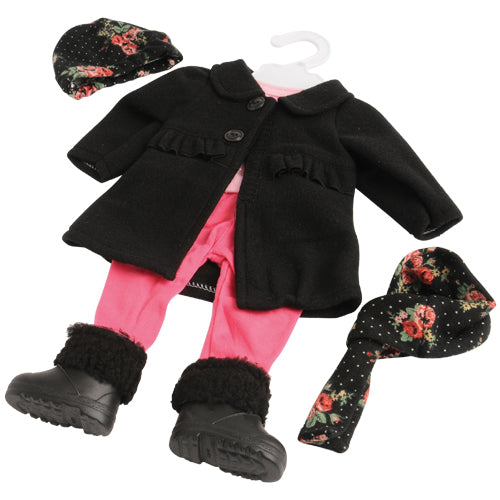 Today's Girl Emma 18" Doll Combo Set with 15-Piece Wardrobe