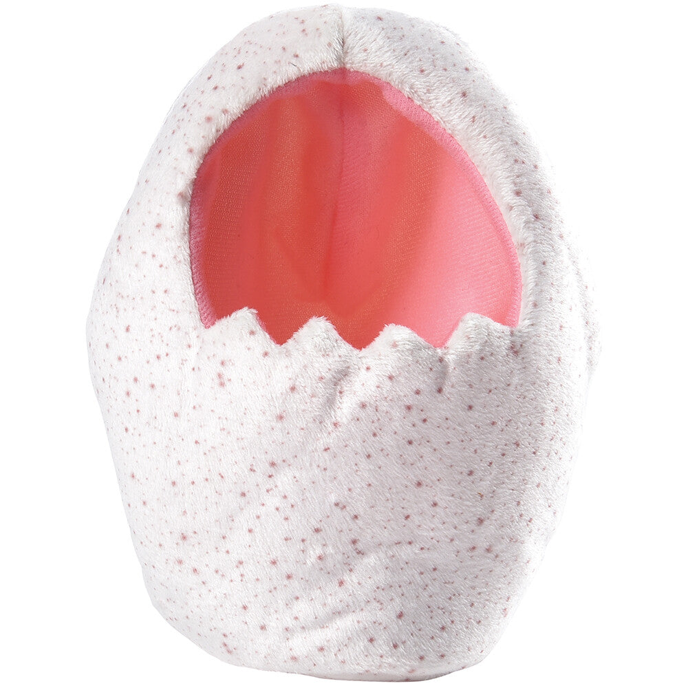 Plush Speckled Dino Egg Shell