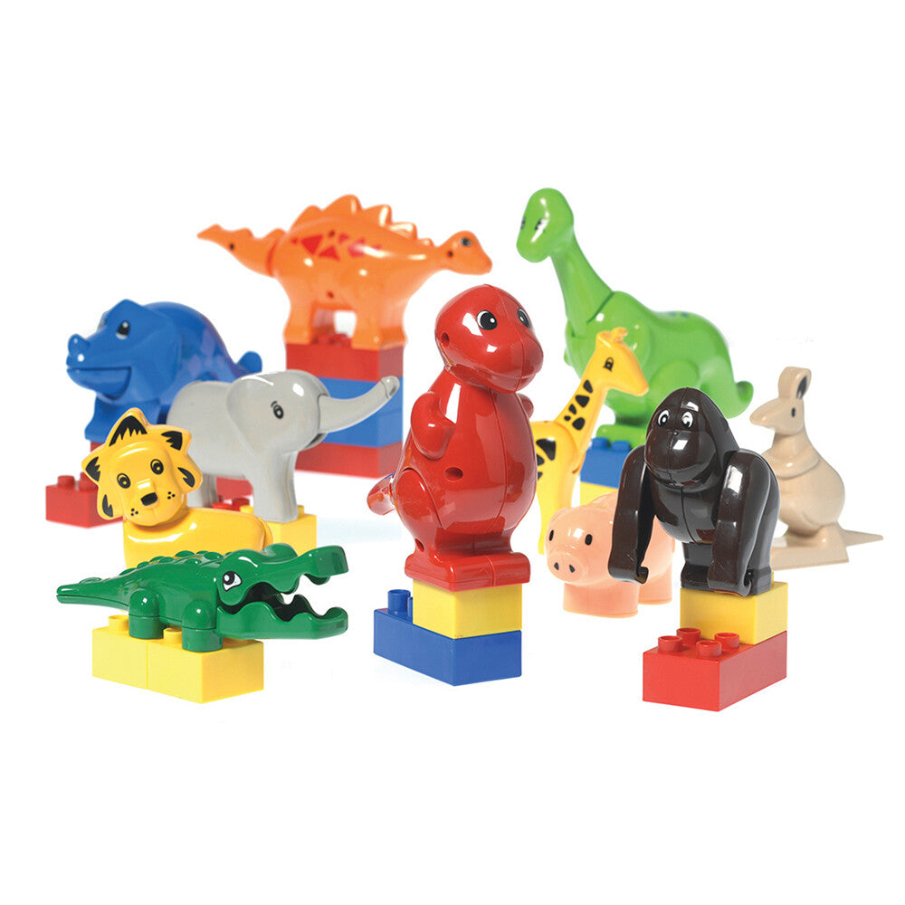 Animals for Preschool Building Bricks