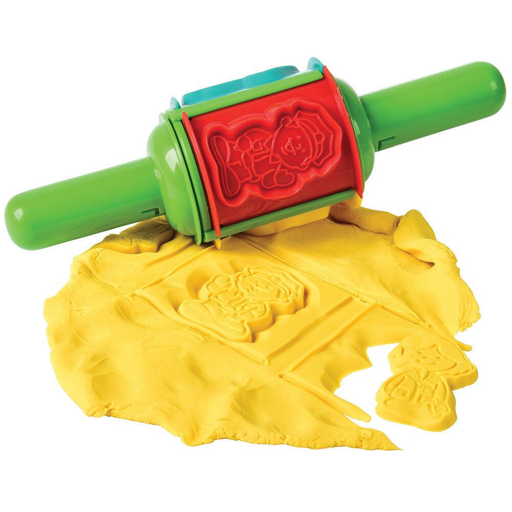 Modeling Dough Tool Case with Rollers, Stampers & Cutters – Pretend Play Craft Set for Kids