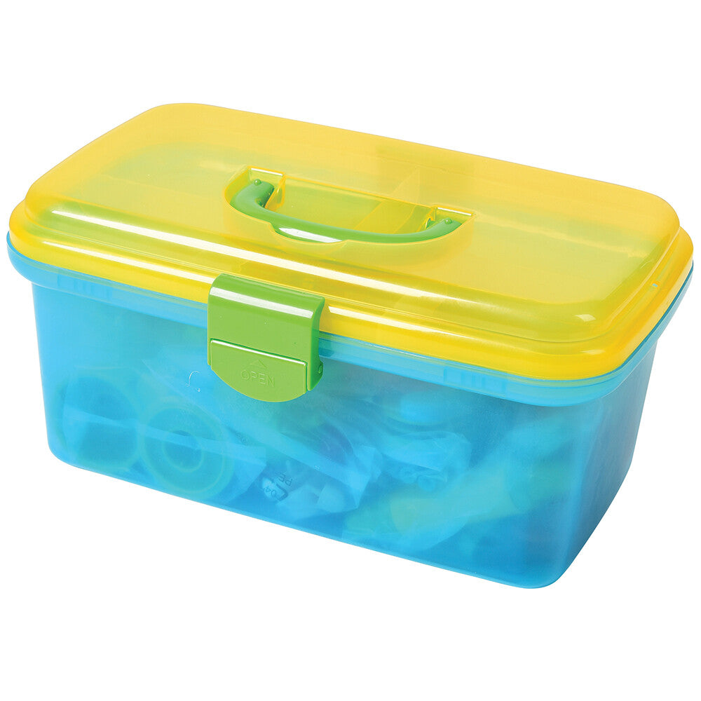 Modeling Dough Tool Case with Rollers, Stampers & Cutters – Pretend Play Craft Set for Kids