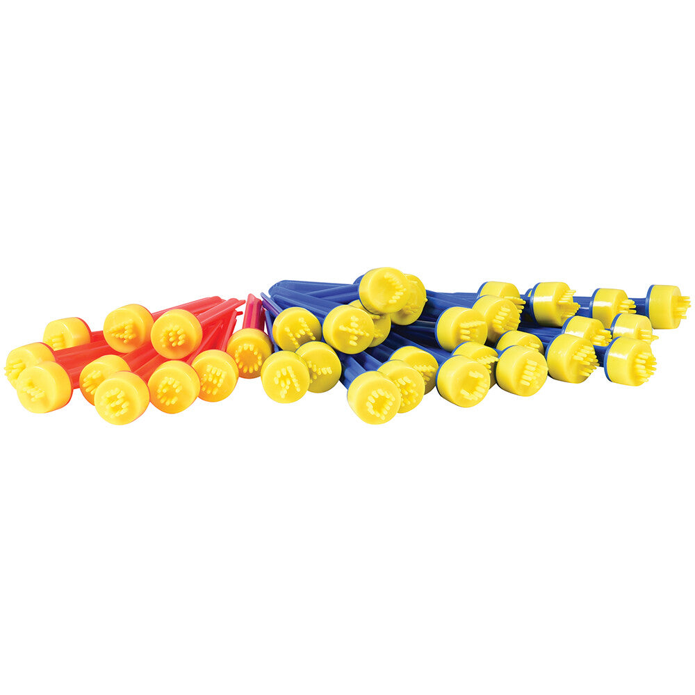 36-Piece Alphabet & Number Clay Stampers
