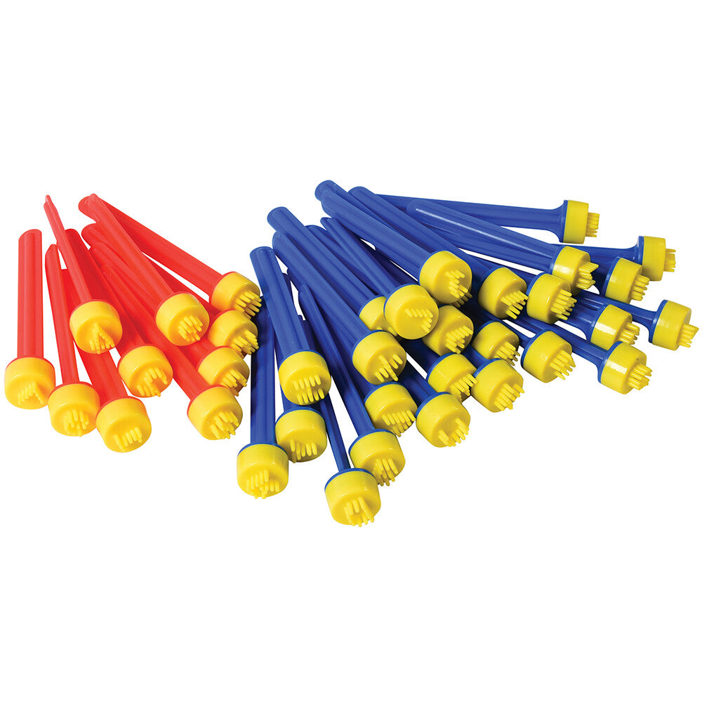 36-Piece Set of Alphabet & Number Clay Stampers