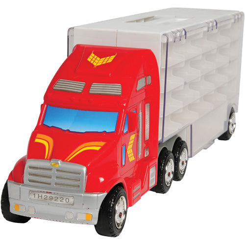 Front View of Super-Rig Carrier | Heavy-Duty 8-Wheel Storage Case with Handle
