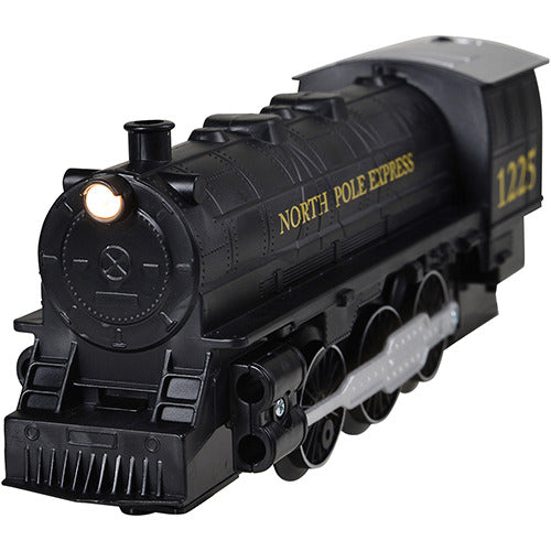 STEM Train Set 29 pc – Buildable Electric Track Set with Magnetic Cars, 35-Piece North Pole Express