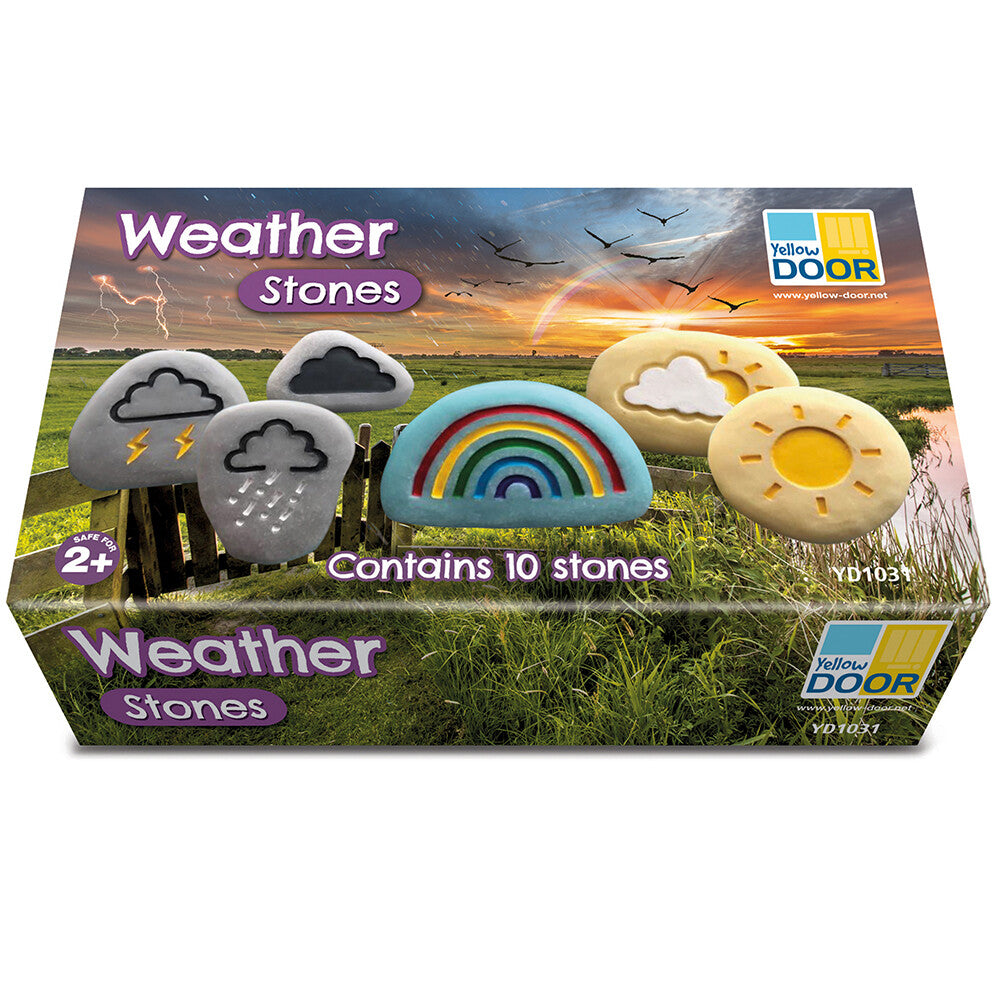Yellow Door® Tactile Weather Stones Packaging