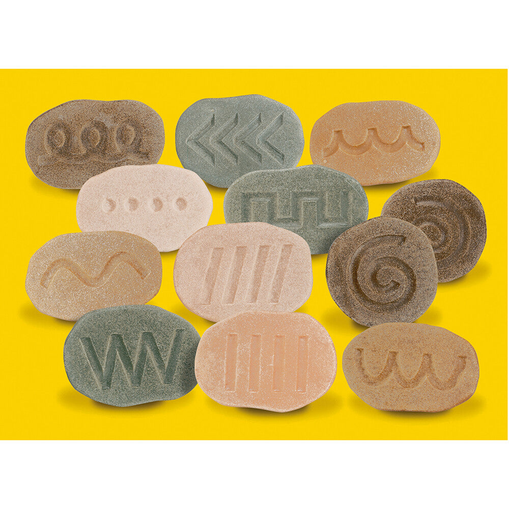 12 Piece Set of Tactile Stones