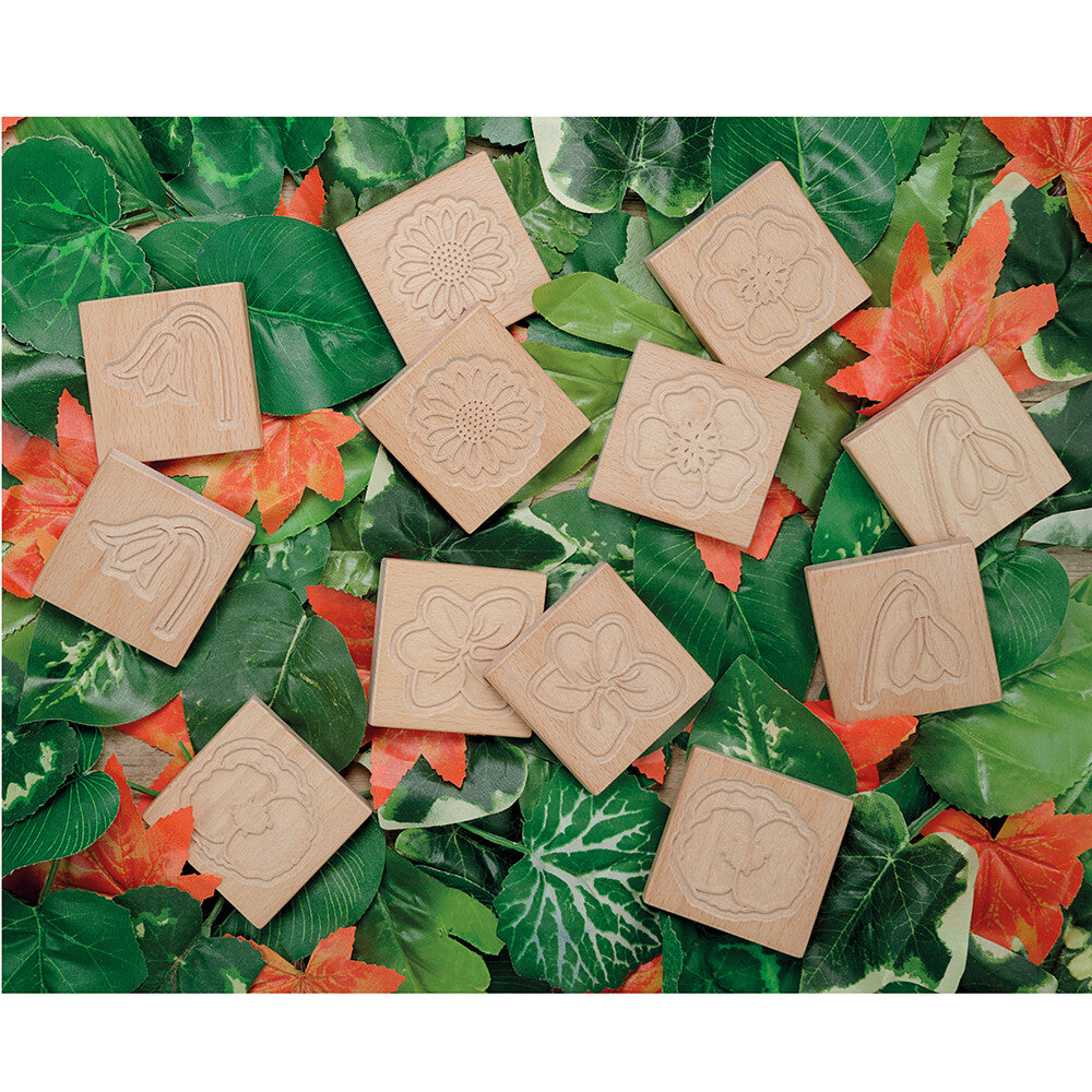 Flower Tiles in Nature