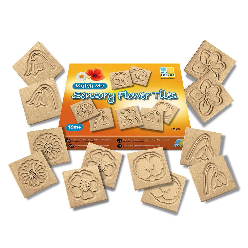 Match Me: Sensory Flower Tiles