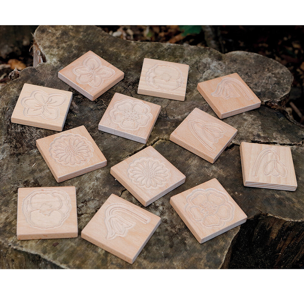 Eco-Friendly Flower Tiles