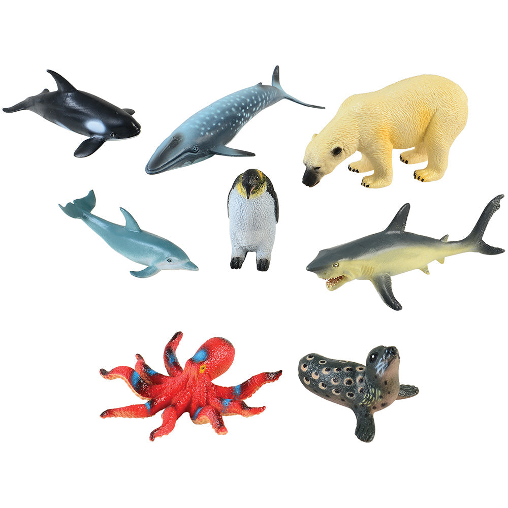 Marine Animals 8-Piece Set