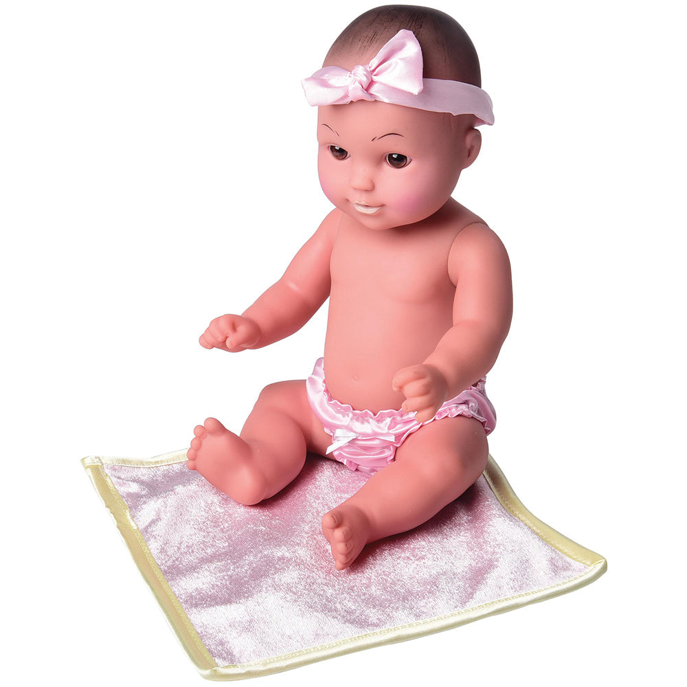 Ultra-Soft & Realistic Tender Touch Hispanic Baby Doll with Blanket