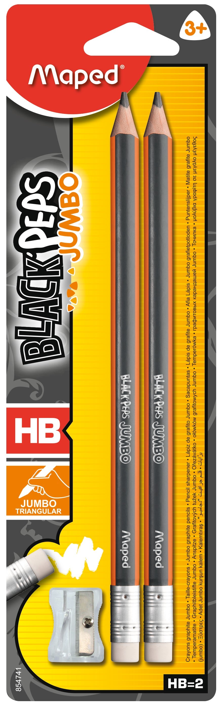 Crayon graphite Black'Peps HB