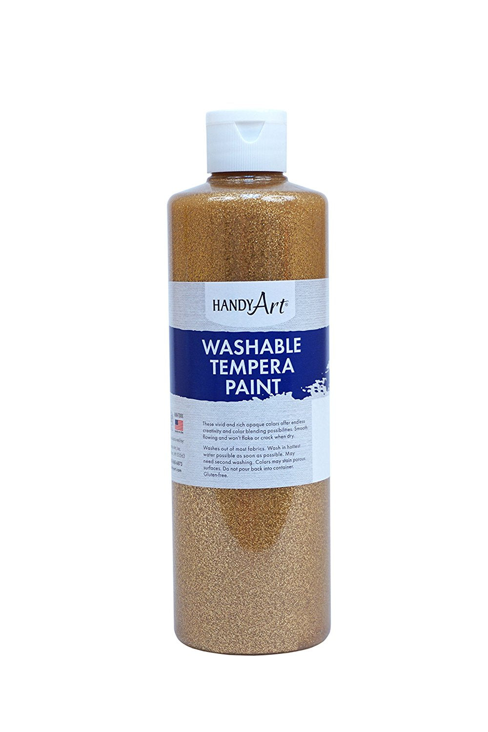 Washable Tempera Paint - Glitter Gold