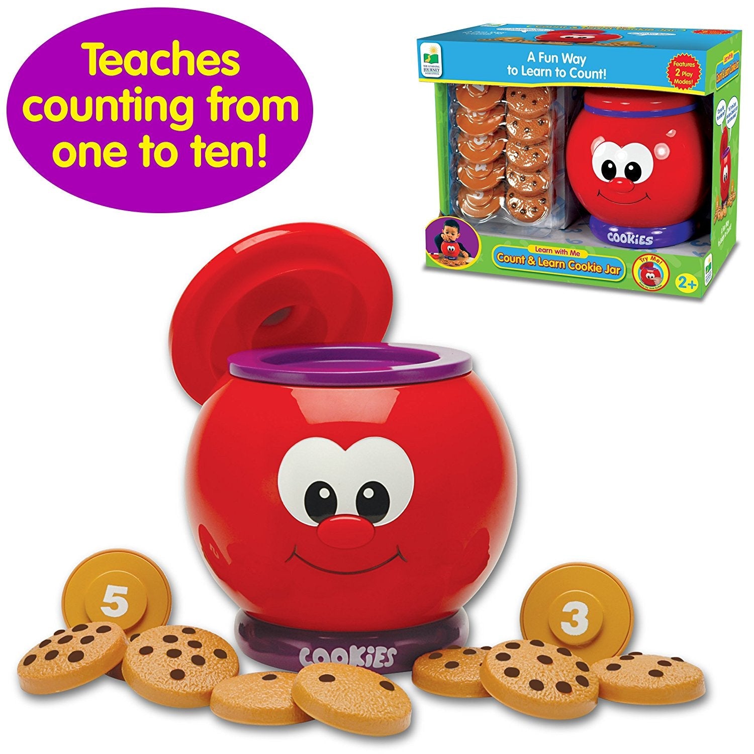 Count & Learn Cookie Jar
