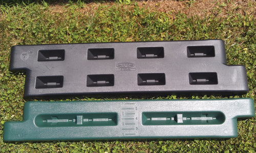 12" Border Timbers / Black