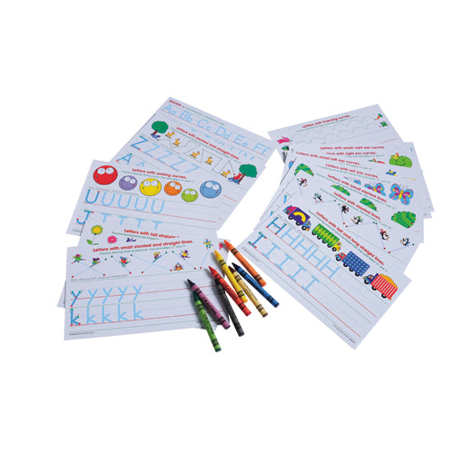 Write On/Wipe Off Alphabet Writing Mats