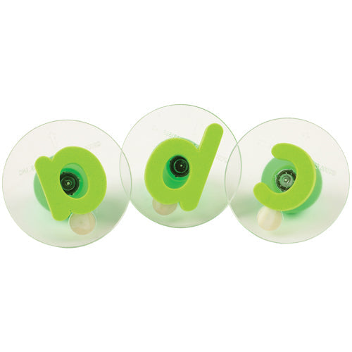 Knobbed Alphabet Stampers - Uppercase & Lowercase