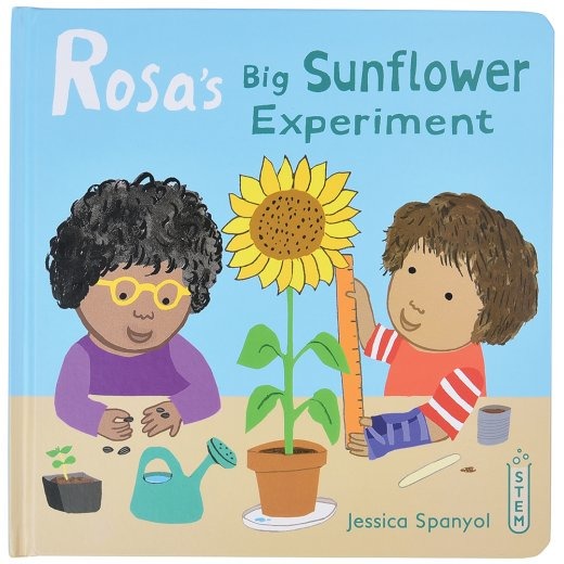 Rosa's Big Sunflower Experiment