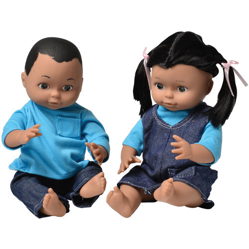 Set of Ten Ethnic Dolls