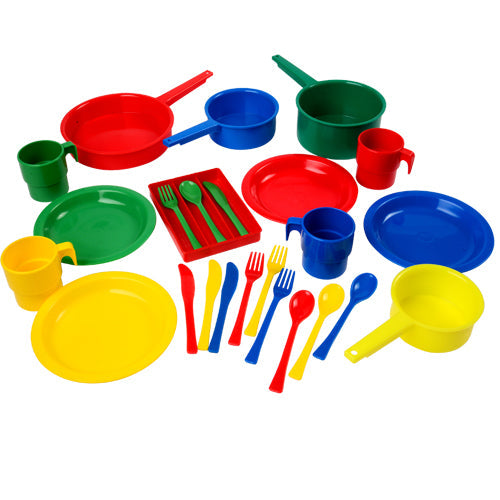 Plastic best sale play dishes